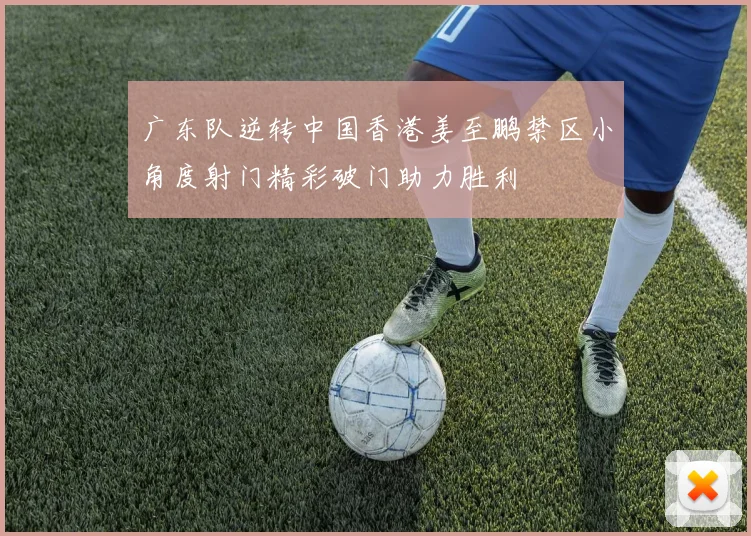 广东队逆转中国香港姜至鹏禁区小角度射门精彩破门助力胜利